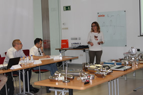 Un momento del curso de diseño higiénico AINIA - EHEDG - Formación especializada en seguridad alimentaria