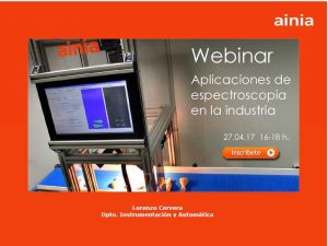 2017 jornada aplicaciones espectroscopia aplicaciones industria