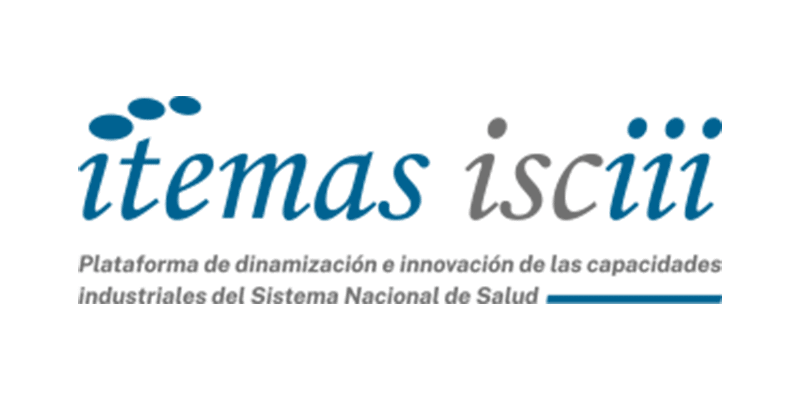 Logo RED ITEMAS, Red de Innovación en Tecnologías Médicas y Sanitarias