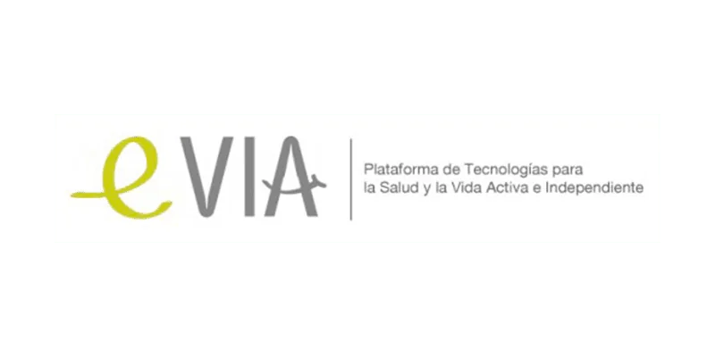 Logo eVIA - Plataforma para la Salud y la Vida Activa e Independiente