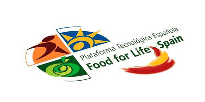 Logo Plataforma Tecnológica Española Food fo Life- Spain