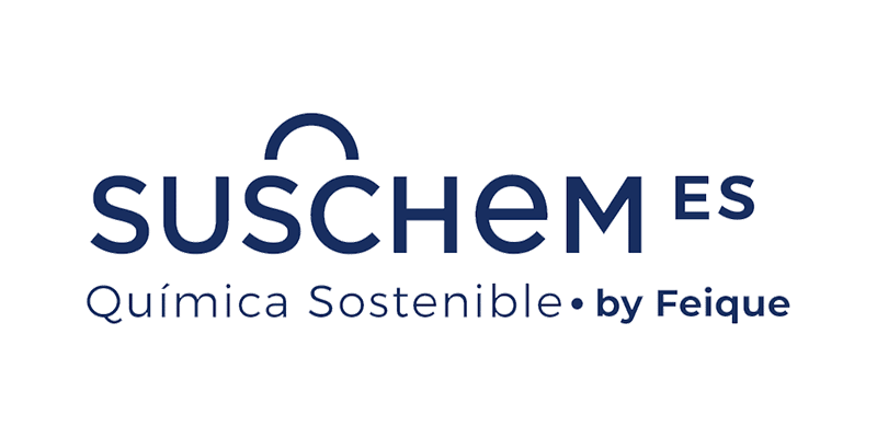 Logo SUSCHEM - Química sostenible by Feique
