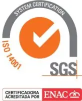 Logo SGS ISO 14001 Color