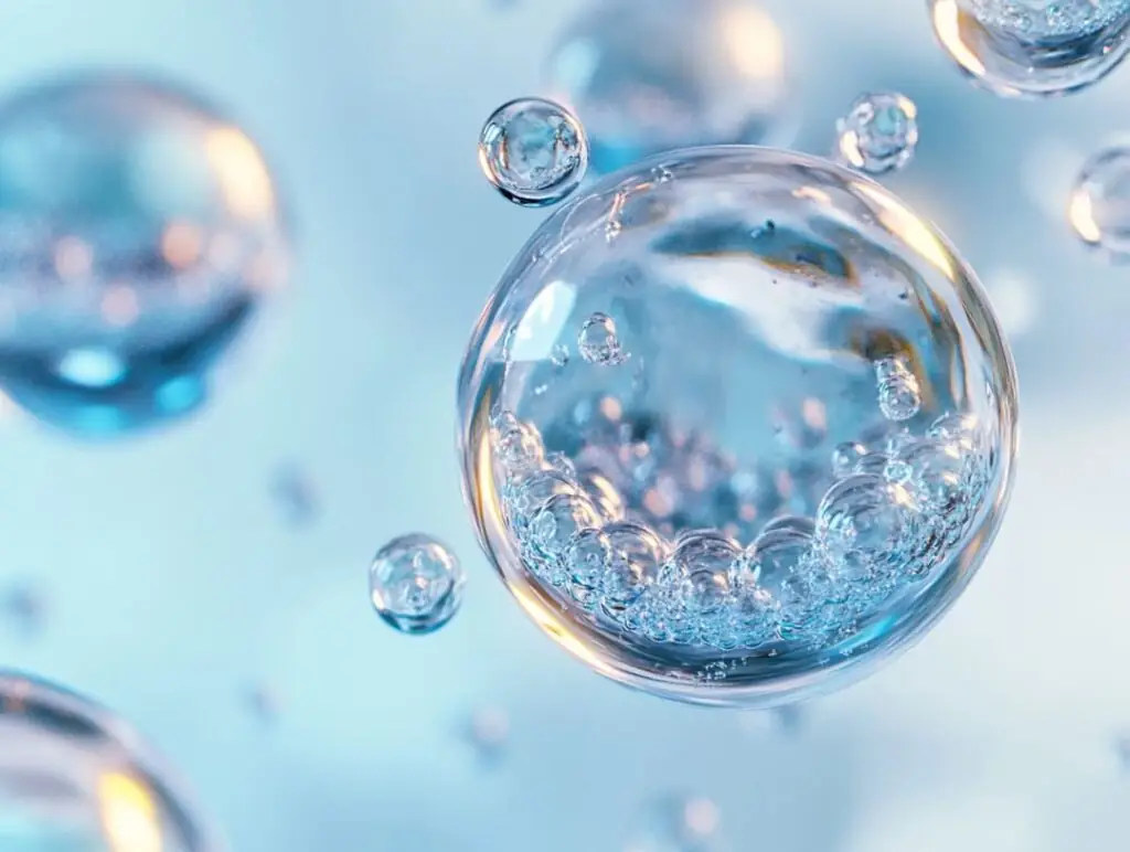 ionic gelification bubble
