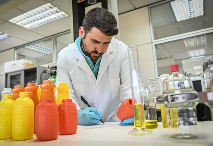 Tecnico en laboratorio envase contacto alimentos