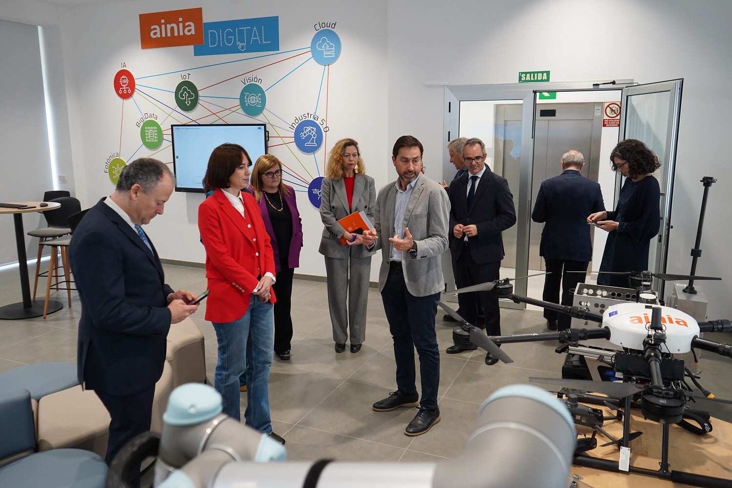 Visita showroom robotica