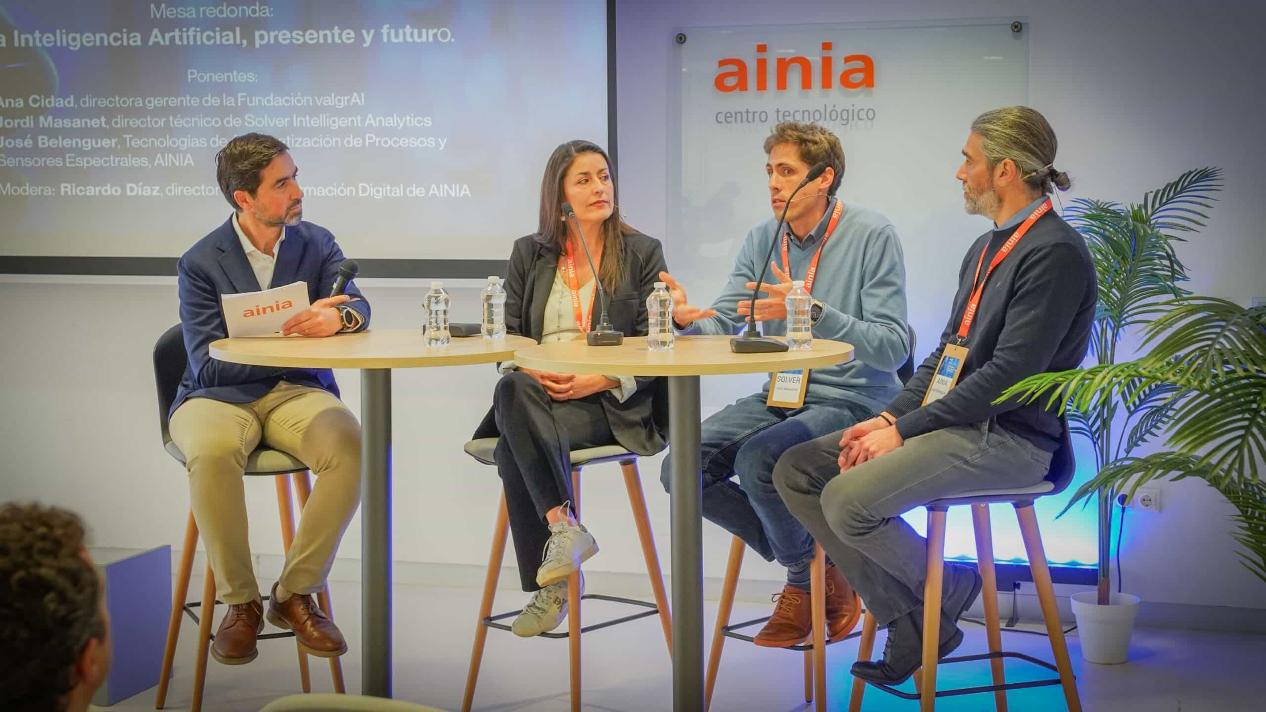 AINIA organiza jornada para analizar cómo la IA mejora la producción, sostenibilidad y seguridad alimentaria en la industria.